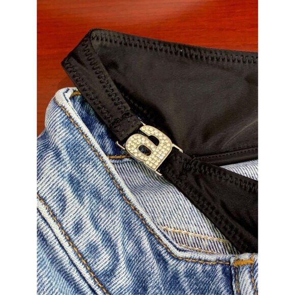 Alexander Wang Womens Straight-Leg Bikini Jeans Size 28 Denim Blue New With Tags - Picture 3 of 5